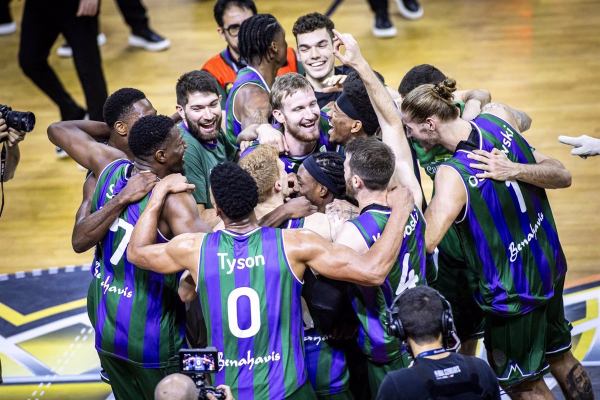 Un Unicaja deslumbrante conquista nuevamente la Champions FIBA