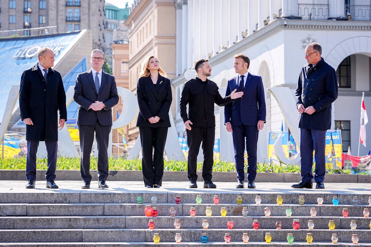 Visita de Líderes de Francia, Reino Unido, Alemania y Polonia a Kiev: Nuevo Apoyo a Ucrania