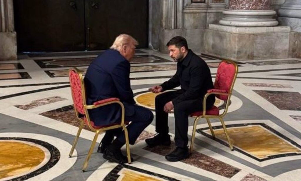 Zelenski: Trump Percibe Ucrania "De Otra Manera" Después de su Encuentro en el Vaticano