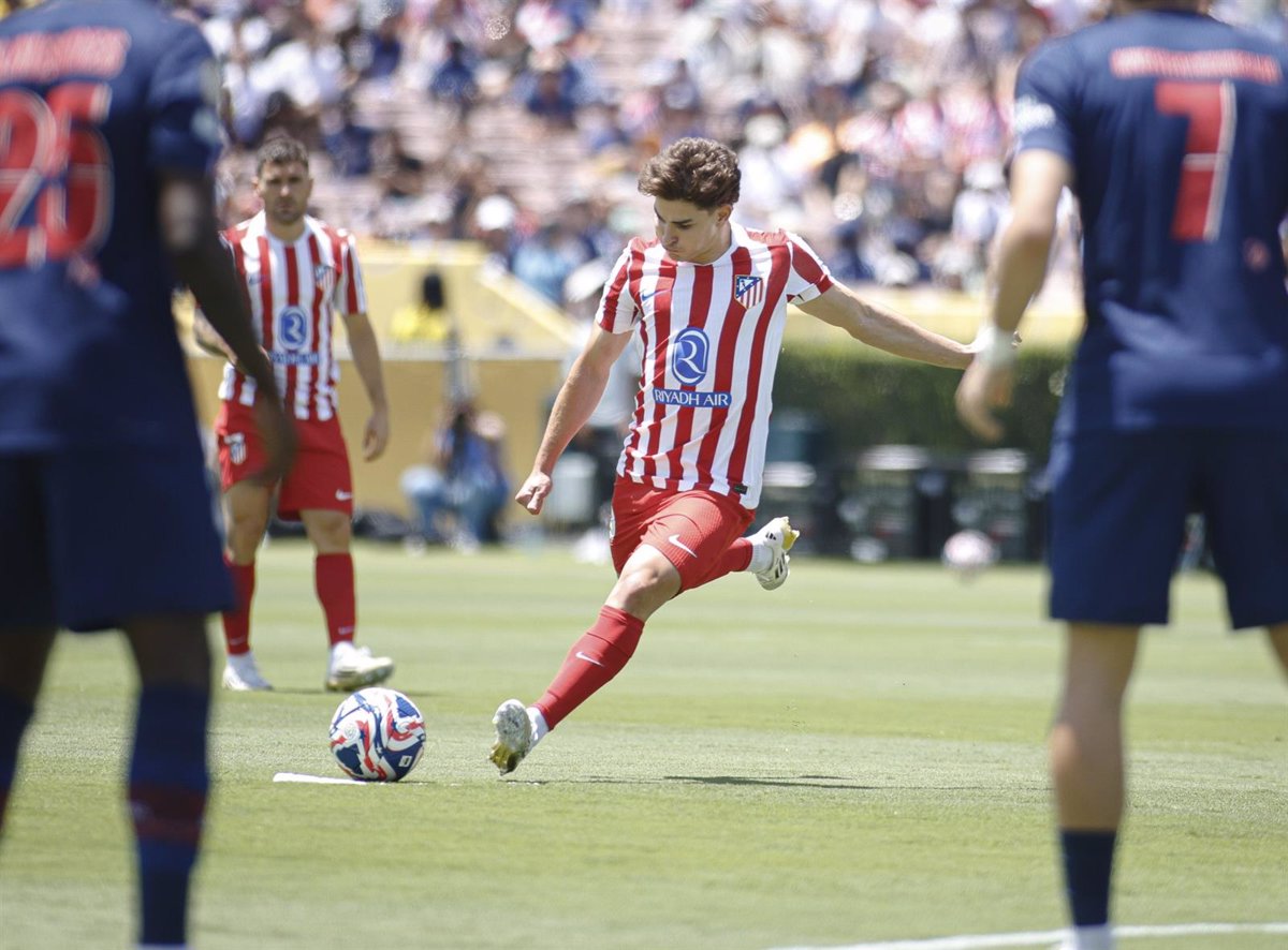 El PSG derrota a un Atlético que llegó tarde al Mundial.