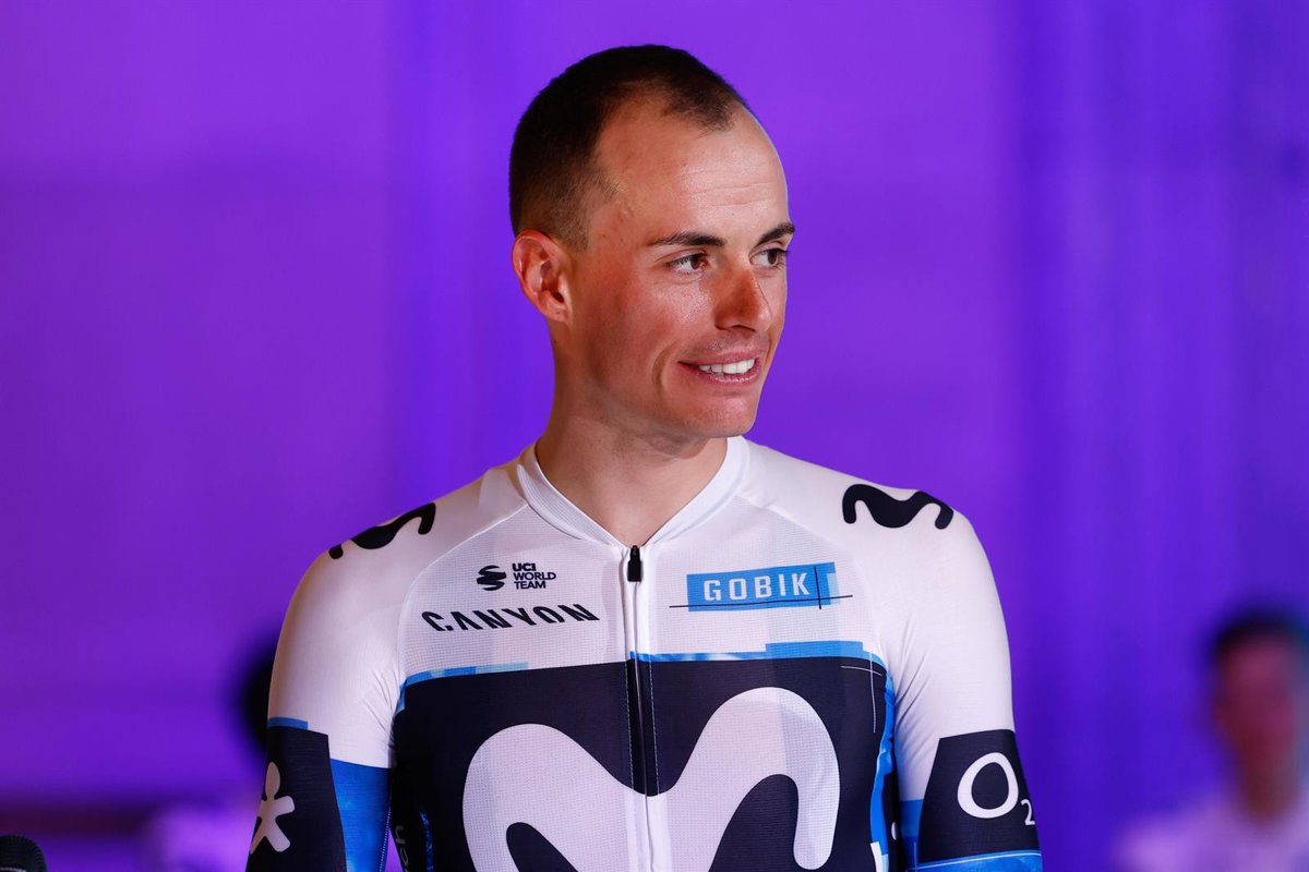 Enric Mas e Iván Romeo encabezan el equipo Movistar en el Tour de Francia.