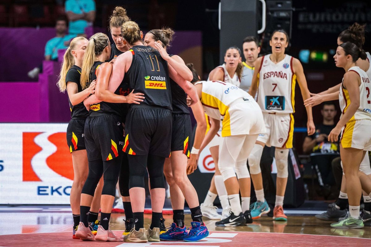 España pierde la medalla de oro en el Eurobasket frente a Bélgica.