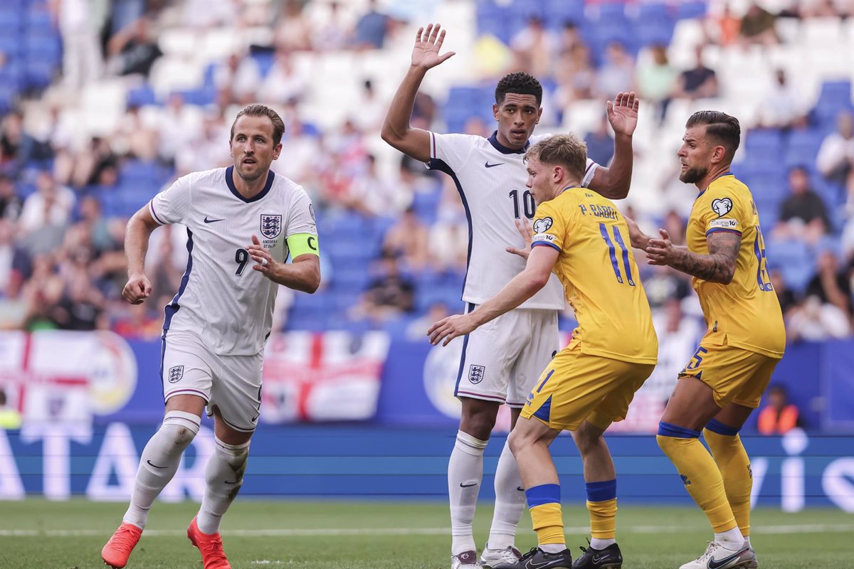 Inglaterra vence a Andorra por la mínima en el RCDE Stadium, mientras que Países Bajos asegura la victoria en Helsinki.