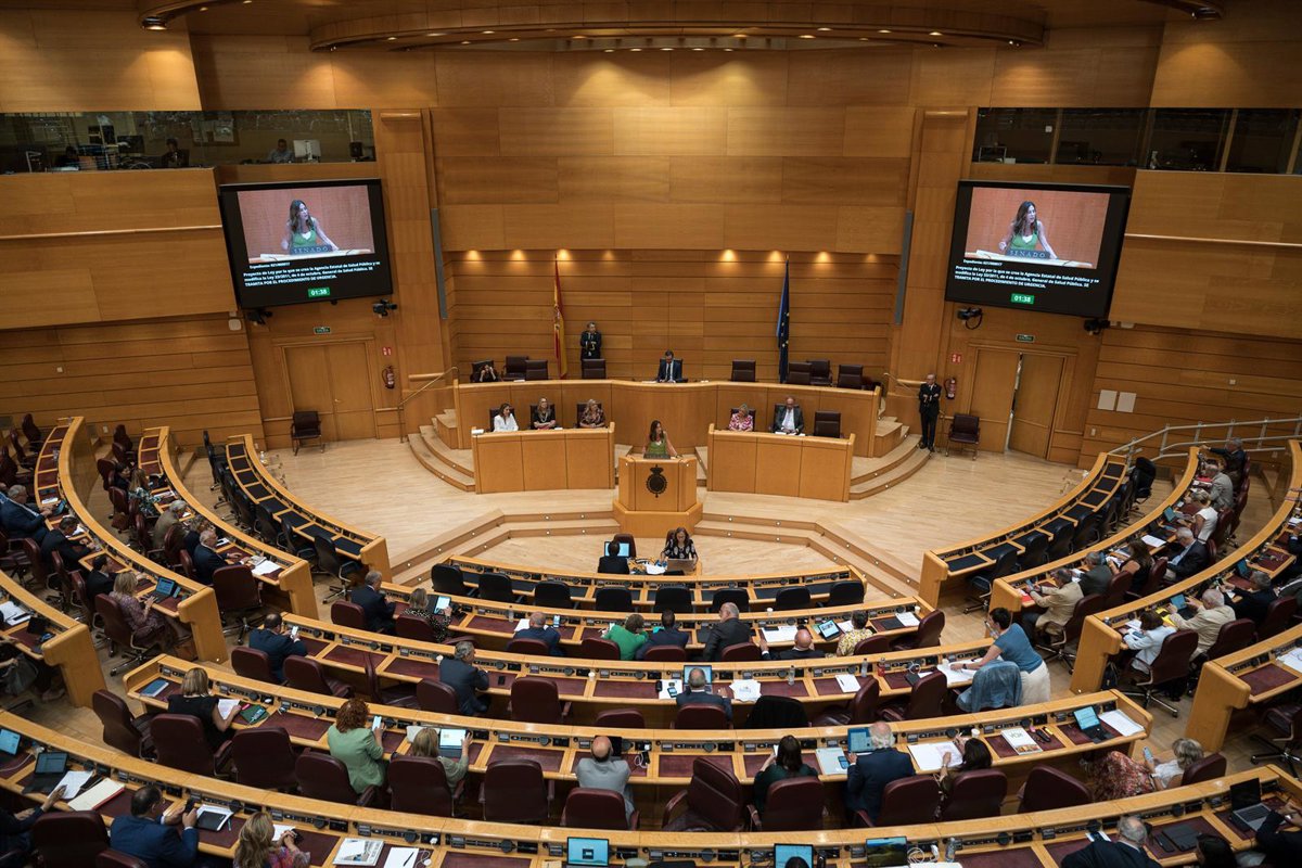 El Senado aprueba la creación de la Agencia Estatal de Salud Pública con enmiendas del PP y la remite de nuevo al Congreso.