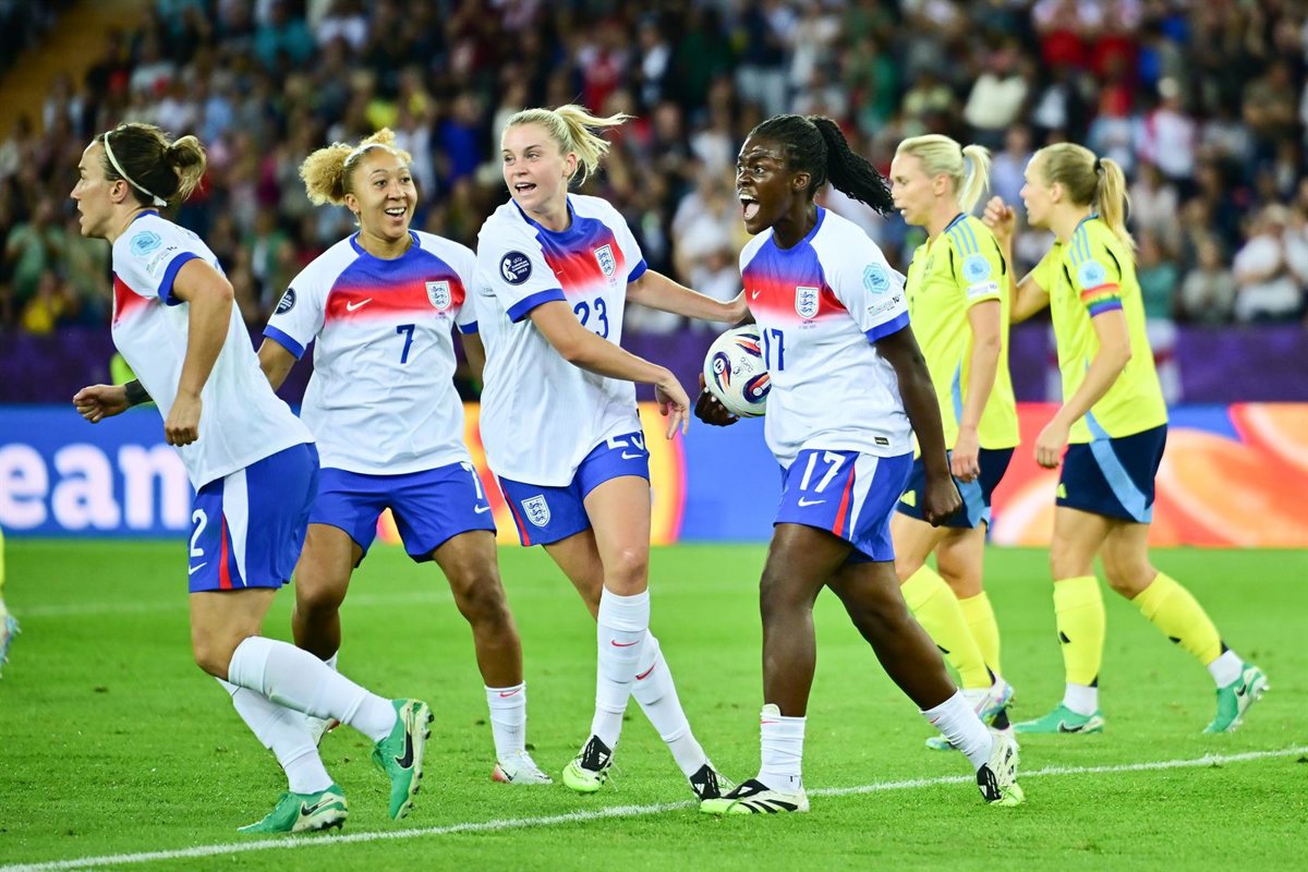 Inglaterra sigue en la EURO Femenina tras vencer a Suecia en penaltis