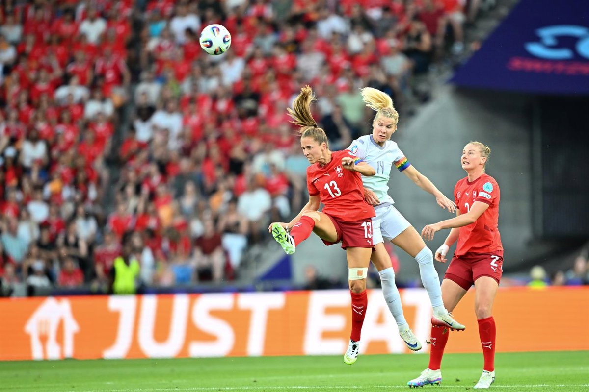 Noruega supera a la anfitriona Suiza en el debut del Grupo A de la Eurocopa Femenina