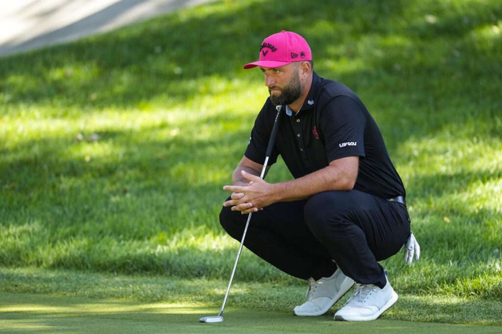 Rahm, Hidalgo y Sergio García inician The Open con una vuelta bajo par