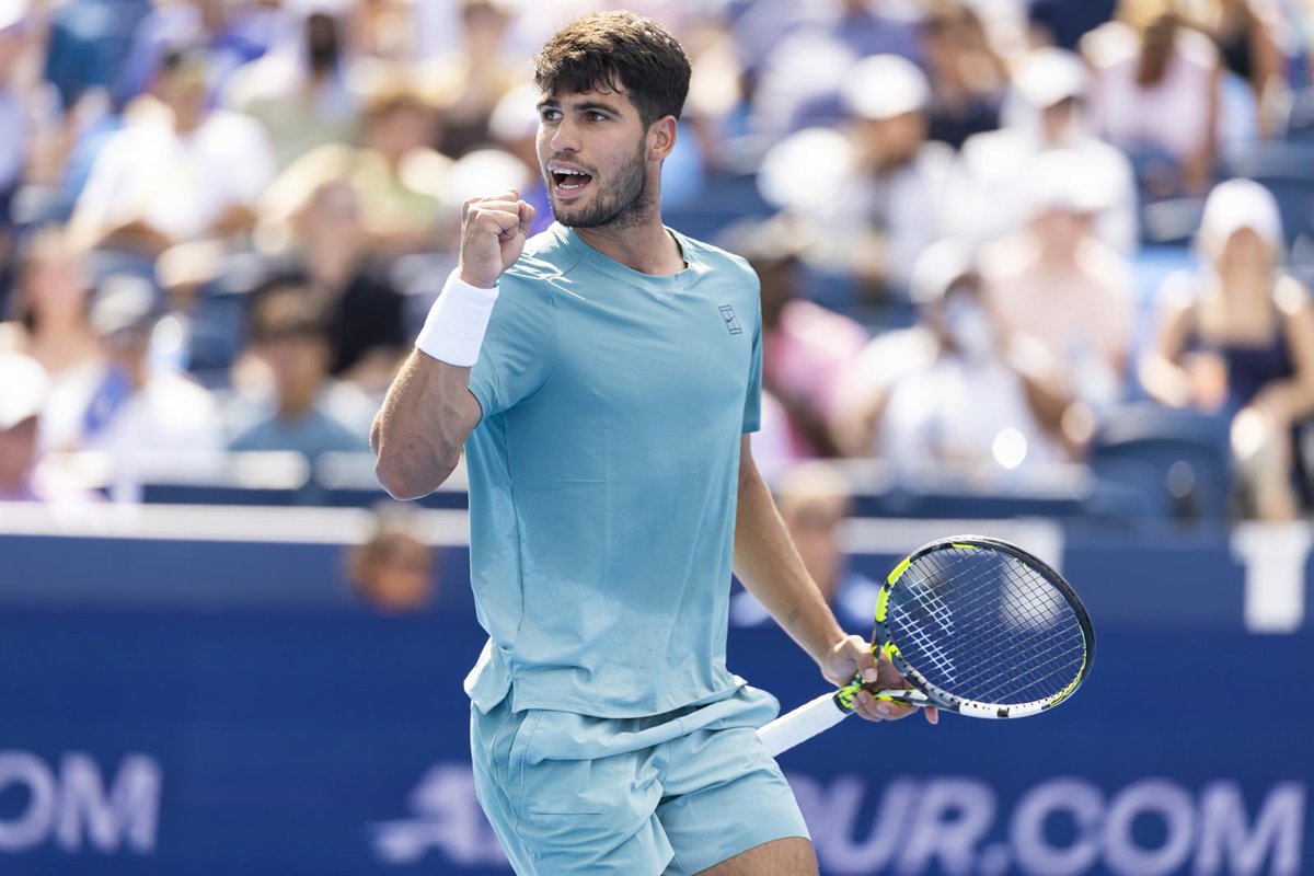 Alcaraz se enfrenta a Sinner en la final de Cincinnati