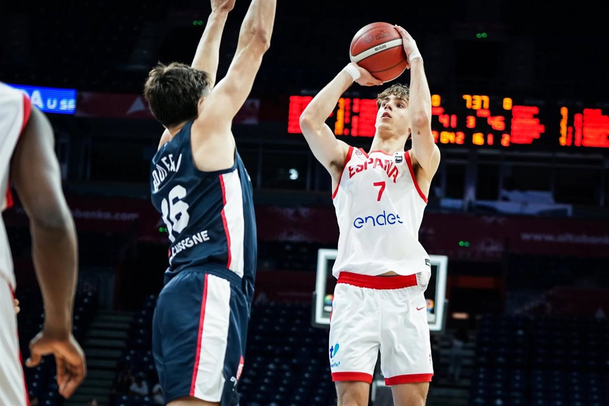 España logra una victoria épica en el Eurobasket Sub-18 masculino contra Francia