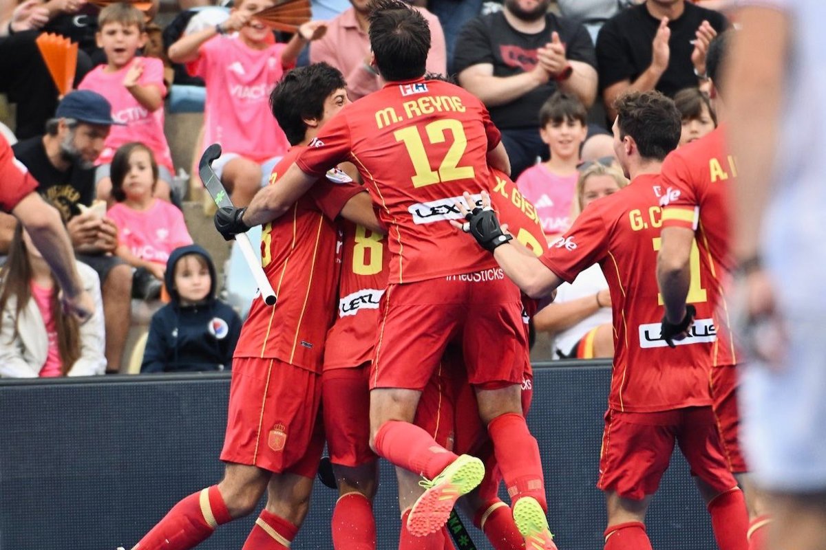 España se hace con el bronce en el Europeo masculino de hockey sobre hierba.