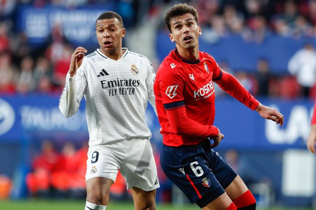 La RFEF rechaza la solicitud de aplazamiento del Real Madrid para su partido contra Osasuna en la jornada 1.