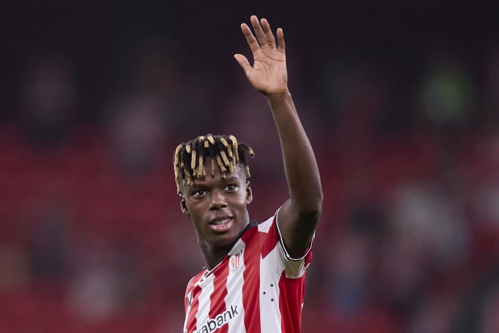 Nico Williams se hace notar en San Mamés tras un verano tumultuoso.