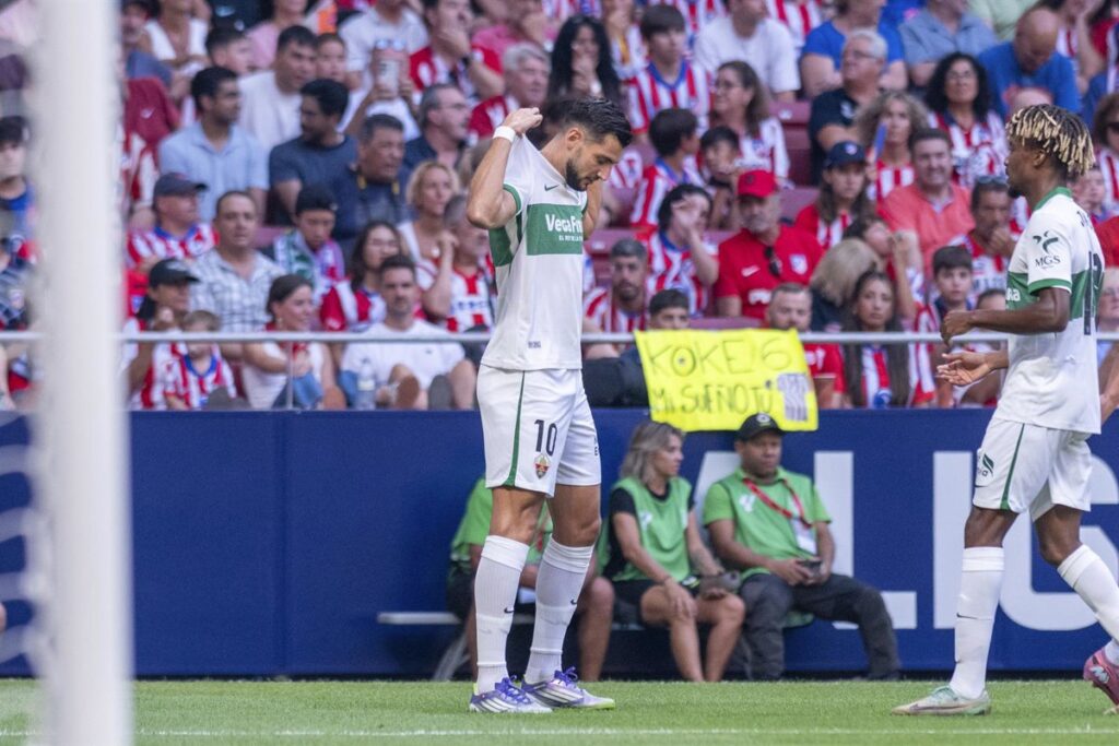 El Elche se posiciona en zona 'Champions' tras el triunfo sobre el Celta, mientras el Sevilla conquista Vallecas