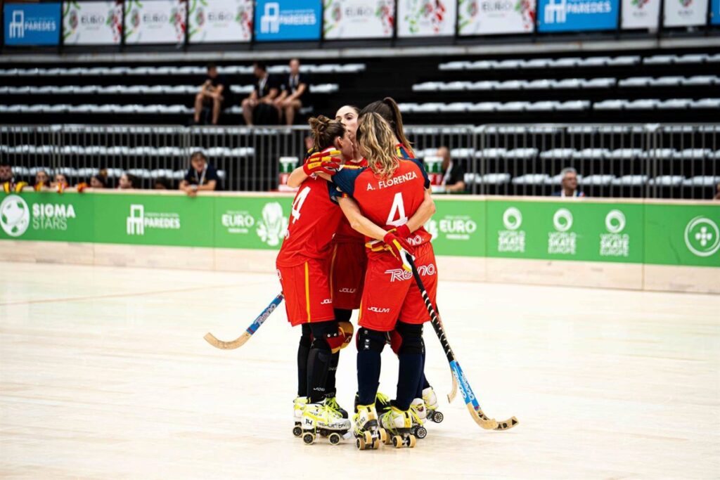 España inicia con fuerza el Europeo Femenino de Hockey Patines