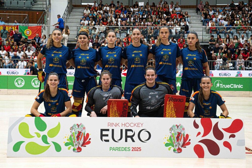 España se alza con su noveno título en el Europeo femenino de hockey sobre patines