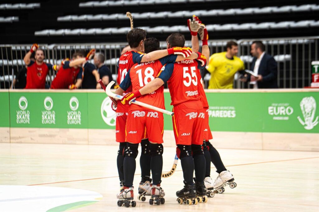 España supera a Italia y logra su segunda victoria en el Europeo de Hockey Patines.