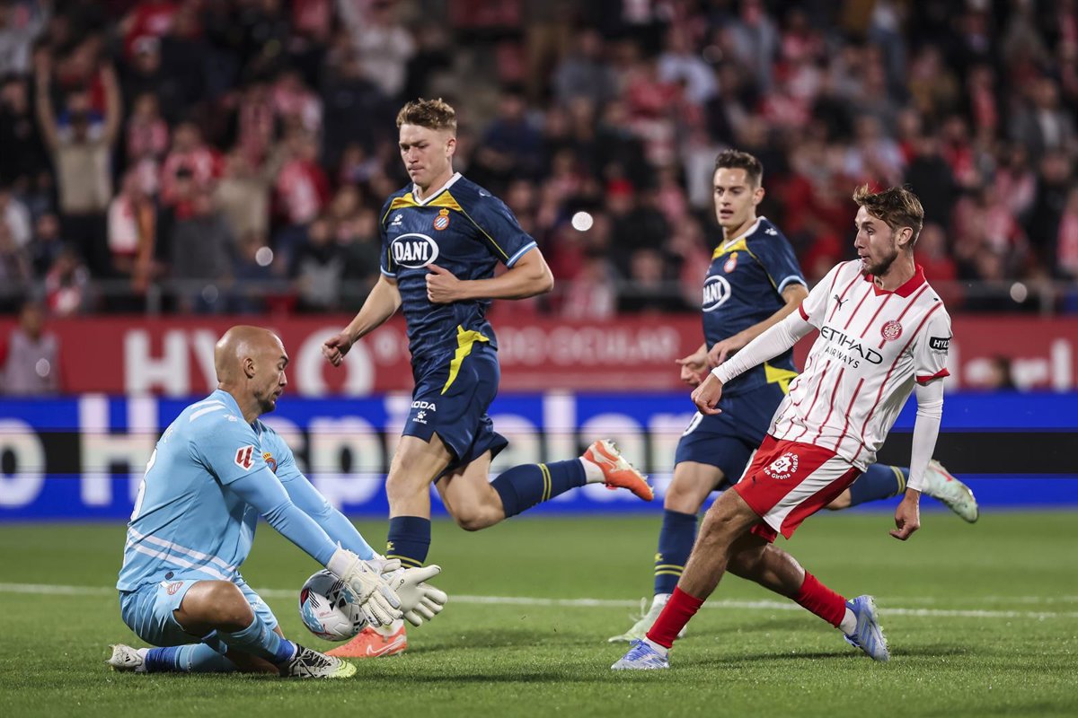 Girona y Espanyol no logran marcar en el derbi catalán