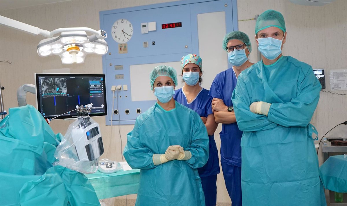 La ablación láser: una opción "menos invasiva" para tratar tumores cerebrales.