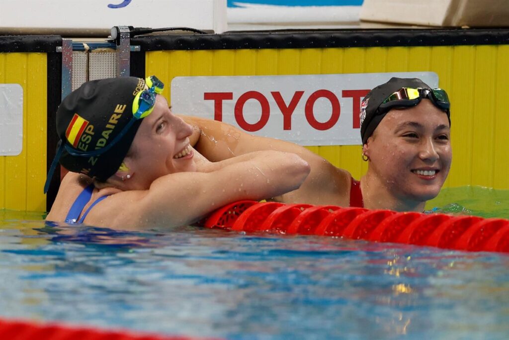 Mahamadou Dambelleh, Nahia Zudaire y Berta García logran las primeras medallas en el Mundial de Natación Paralímpica.
