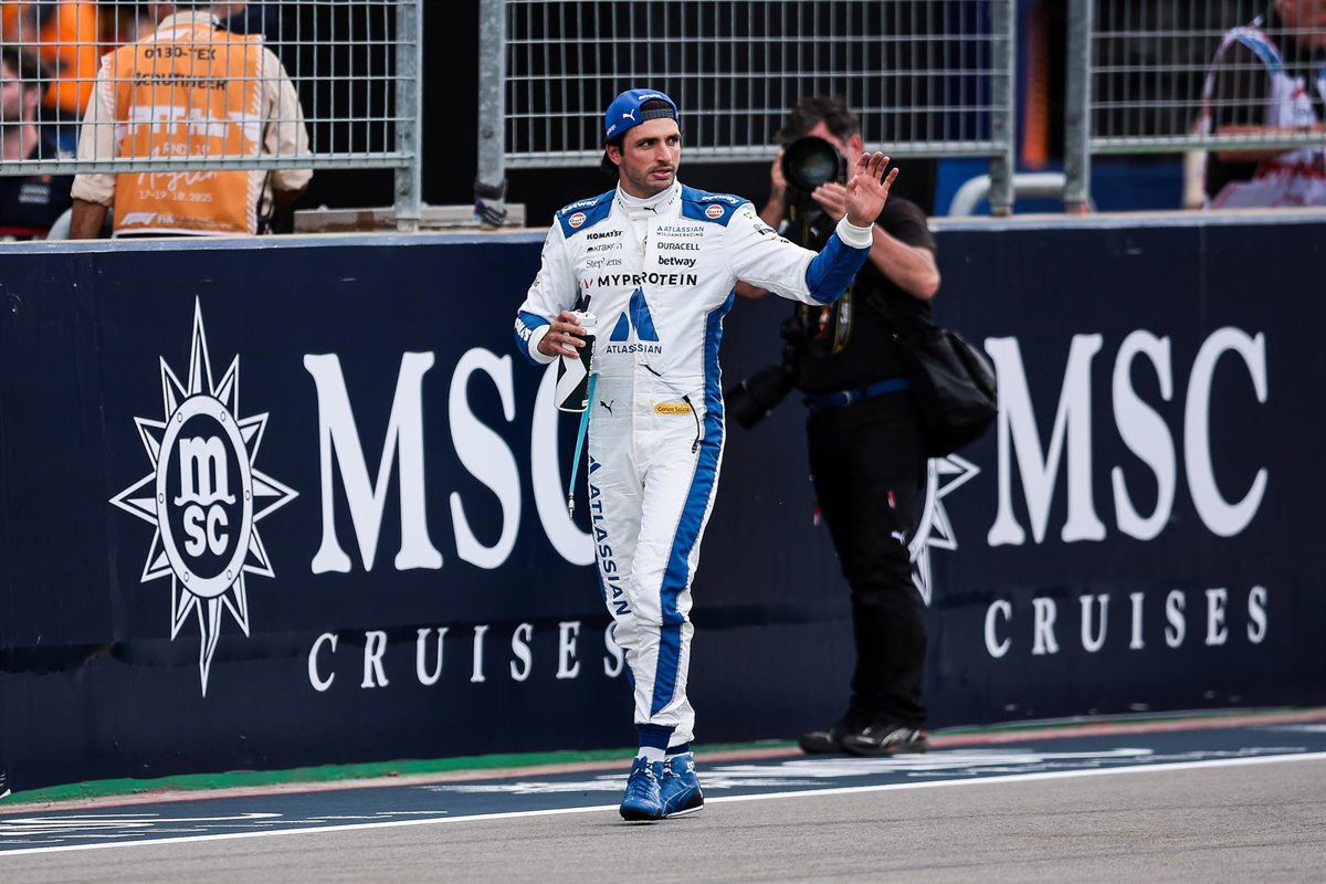 Carlos Sainz penalizado con cinco posiciones en la parrilla de salida en México
