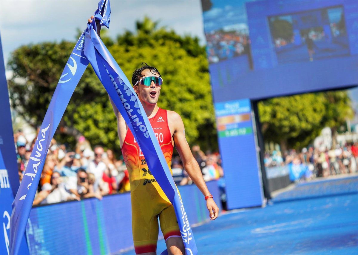 David Cantero logra la medalla de plata en las Finales de las Series Mundiales de Triatlón