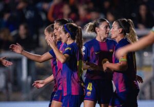 El Barça Femení conquista Roma con una lluvia de goles