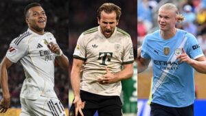 Mbappé, Kane y Haaland: un inicio goleador asombroso