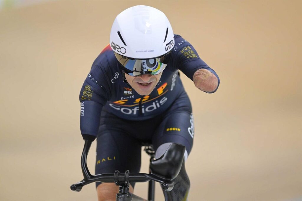 Ricardo Ten, tricampeón mundial en el Campeonato de Pista Adaptado de Río de Janeiro