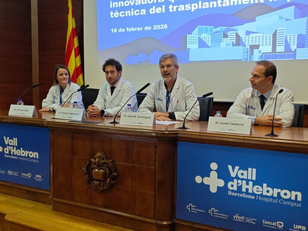 El Vall d'Hebron de Barcelona realiza la extirpación de un tumor inoperable mediante una técnica de trasplante hepático.