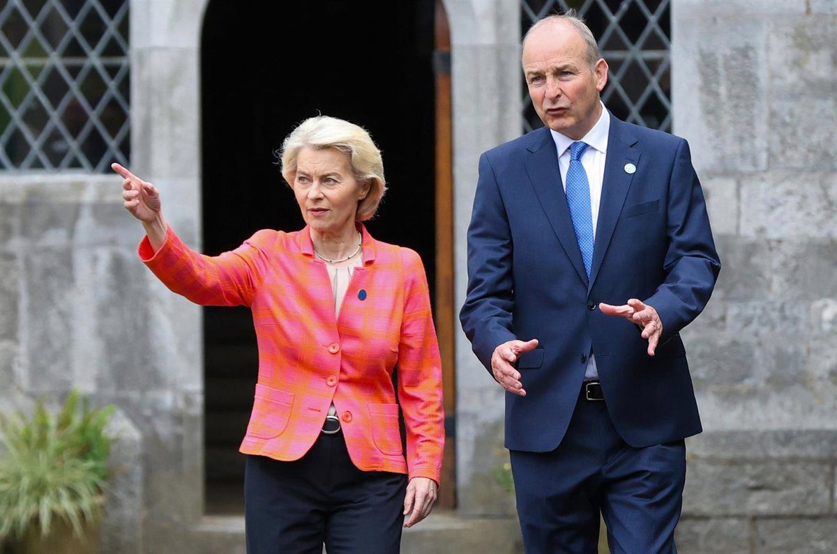 Von der Leyen destaca que la suspensión del Acuerdo de Asociación con Israel depende de los 27 países miembros
