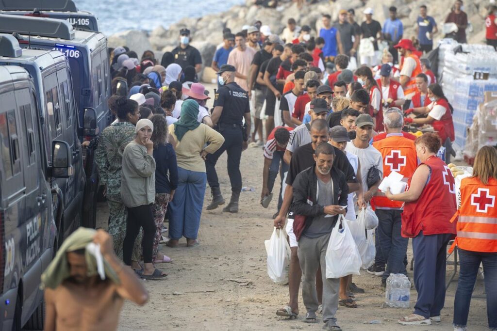 SESPAS solicita una respuesta unificada y fortalecida de salud pública ante la crisis migratoria en Ceuta.