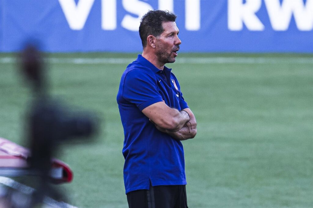 Simeone: "Me preocupa que aún no hayamos podido entrenar en conjunto"