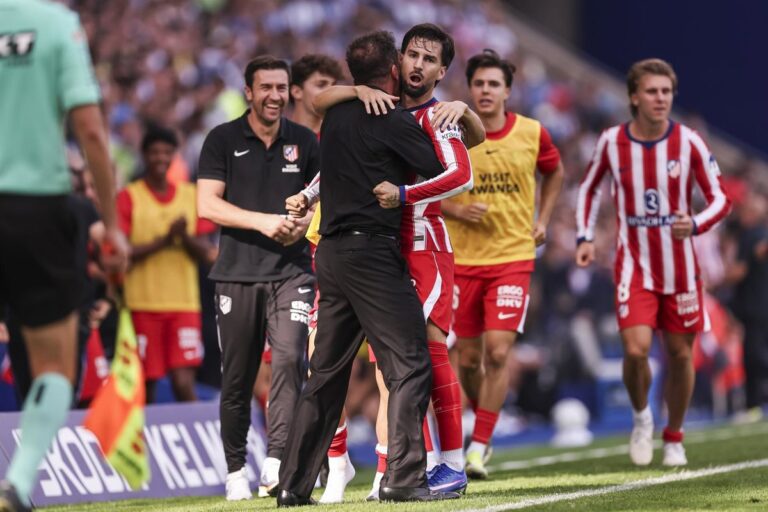 Simeone: "Baena percibe el fútbol de una manera única"